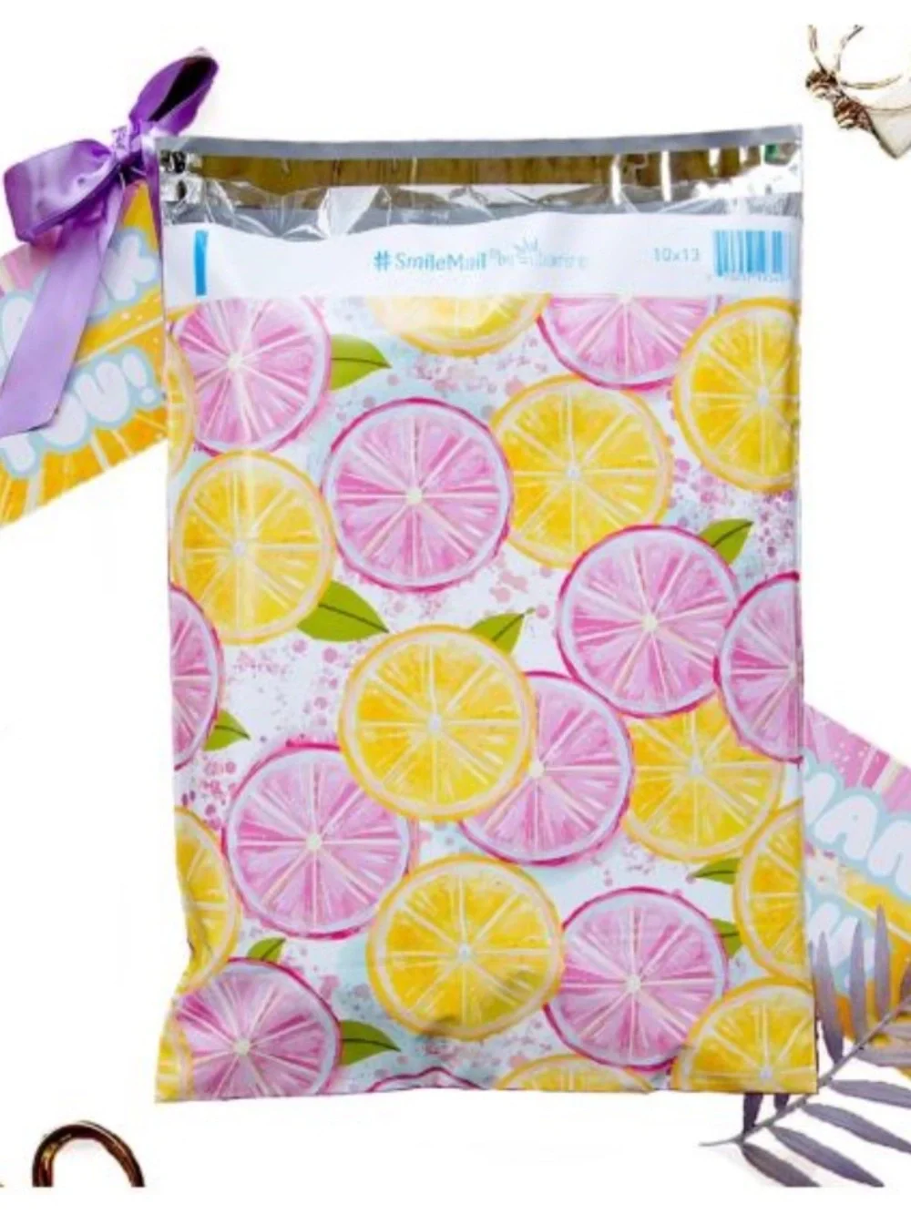 4 SETS LEFT!🍋20 Summer Citrus Poly Mailer - Picture 3 of 3